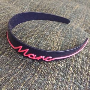 Marc by Marc Jacobs headband, handmade in France